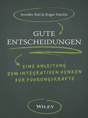 cover image of Gute Entscheidungen